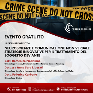 Neuroscienze e Comunicazione Non Verbale: Strategie innovative per il trattamento del soggetto deviante